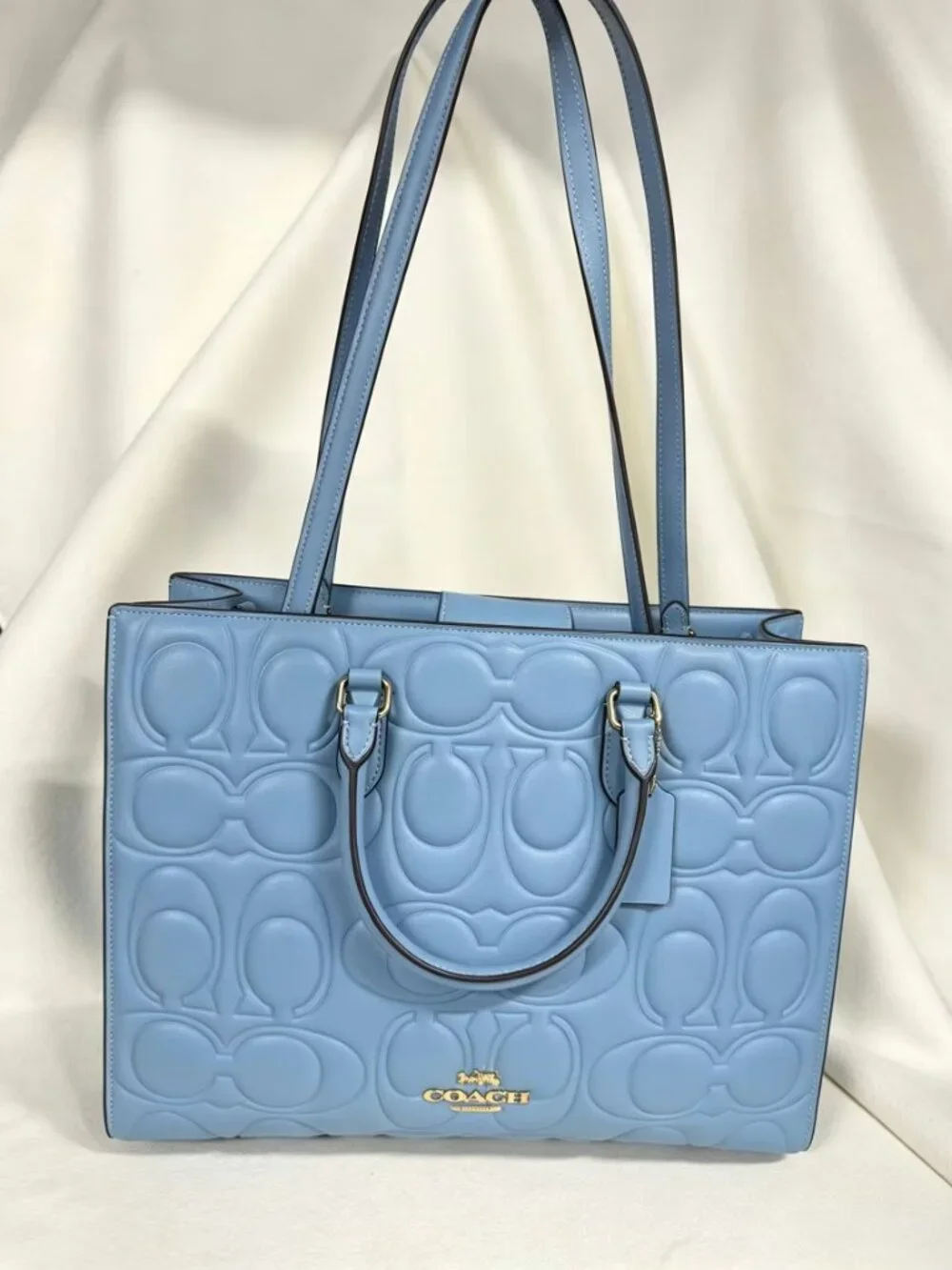 coach Maggie Tote Bag In Signature Leather cy672